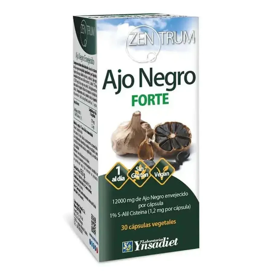Ynsadiet Zentrum Экстракт черного чеснока Форте, 30 капсул: цены и характеристики