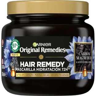 Garnier Original Remedies Магнітне вугілля Зволожуюча маска для волосся з магнітним вугіллям