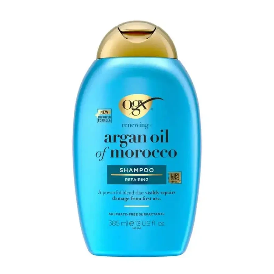 Шампунь с аргановым маслом OGX Moroccan, для сухих и поврежденных волос, 385 мл: цены и характеристики