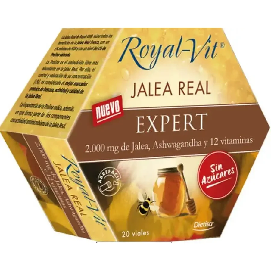 Dietisa Royal Vit Expert без сахара, 20 флаконов: цены и характеристики