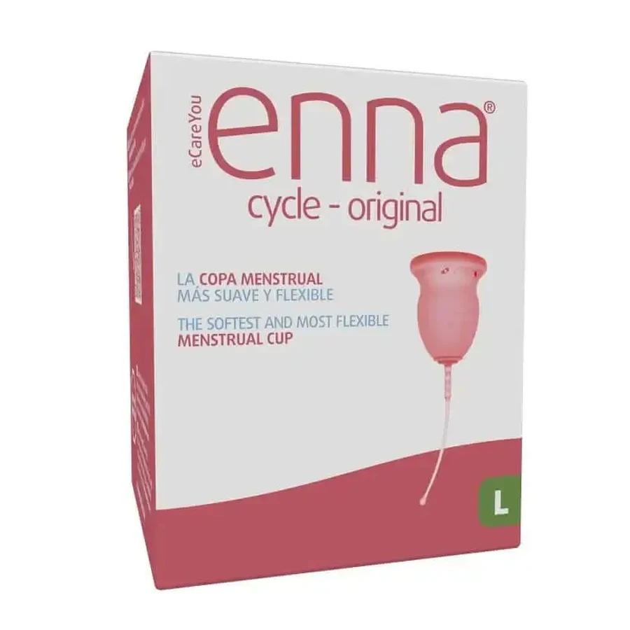 Enna Cycle Original менструальна чаша розмір L, 1 чаша: ціни та характеристики
