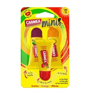 Carmex Тройной тюбик Клубника, вишня и ананас, 15,31 г.
