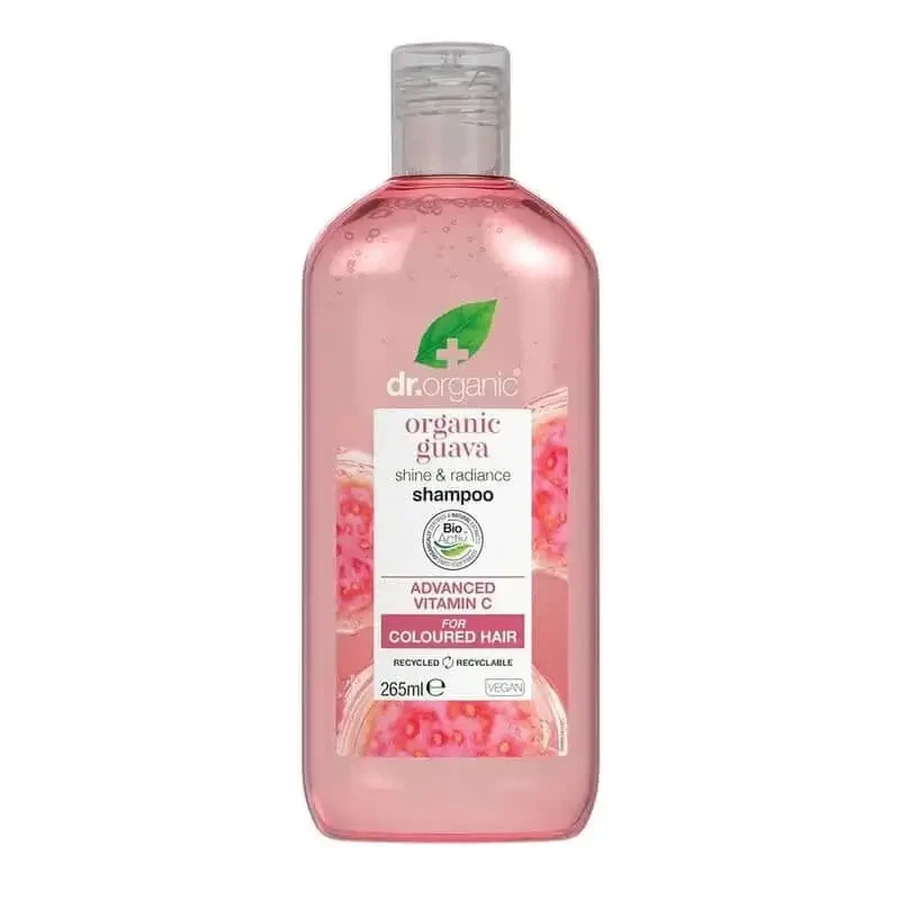 Шампунь Dr.Organic Гуава для фарбованого волосся, 265 мл: ціни та характеристики