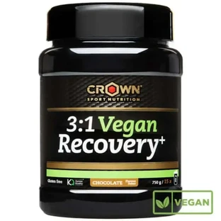 Crown Sport Nutrition 3:1 Vegan Recovery + Chocolate, 750 г (15 порцій)
