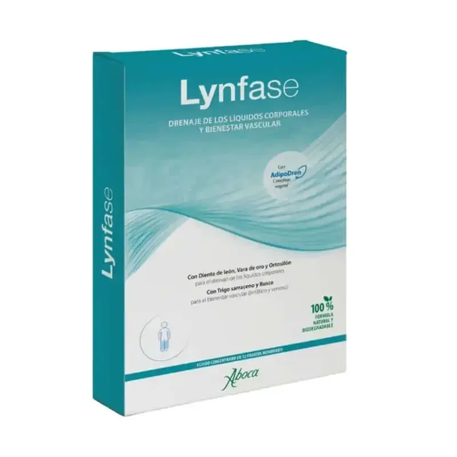 Aboca Lynfase Дренажная жидкость, 12 бутылок: цены и характеристики