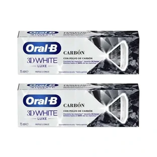Зубная паста Oral-B с древесным углем, 2X75 мл