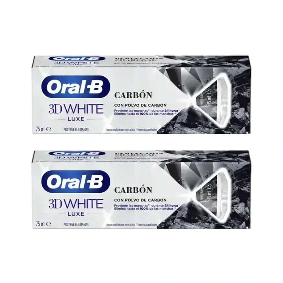 Зубная паста Oral-B с древесным углем, 2X75 мл: цены и характеристики