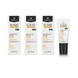 Гель-вода Heliocare 360º Colour Gel Water Beige Бежевий Spf 50+, 3X50 мл, 3X50 мл