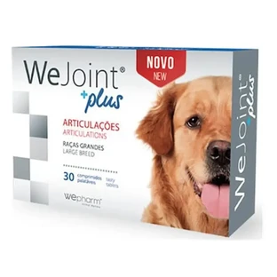 Добавка для підтримки суглобів для собак WeJoint Plus, 30 таблеток, WePharm