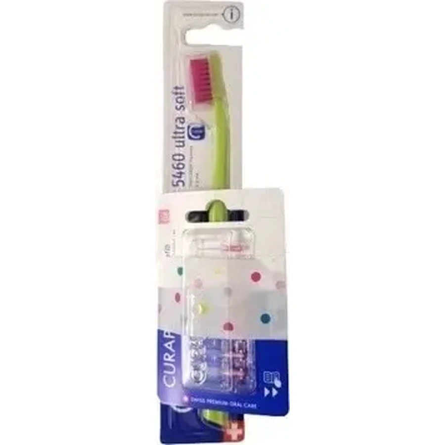 Набір CURAPROX CPS 08 prime refill pink + CS 5460 1×1, міжзубні щітки без тримача 8 шт + зубна щітка 1 шт: ціни та характеристики