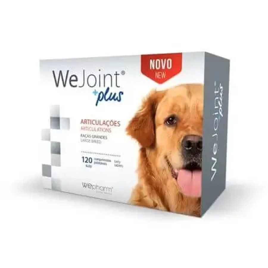Добавка от воспаления суставов для крупных собак WeJoint Plus, 120 таблеток, WePharm: цены и характеристики