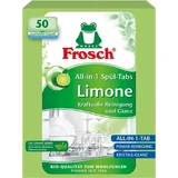 Frosch ECO Таблетки для посудомоечных машин все в 1 Лимон 1×50 шт, таблетки для посудомоечных машин