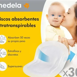 Дихаючі поглинаючі прокладки Medela Ultra 30.