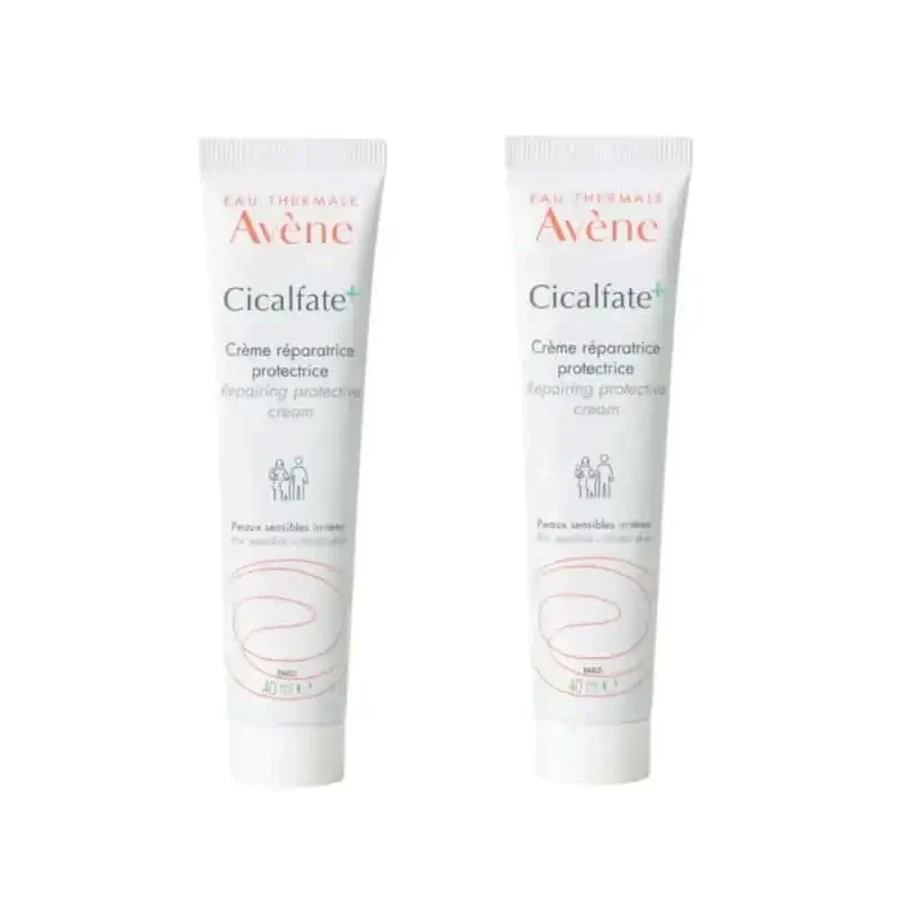Відновлювальний крем Avène Cicalfate, 2X40 мл: ціни та характеристики
