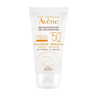Avene Солнцезащитный крем с физическим фильтром SPF50, 50 мл