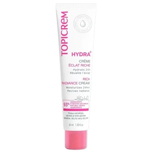 Topicrem Hydra+ Rich Illuminating Moisturising Cream 40ml