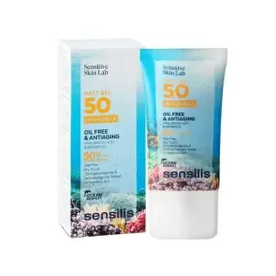 Sensilis Sensitive Skin Матовий гель для чутливої шкіри SPF50 Невидимий 40 мл: ціни та характеристики