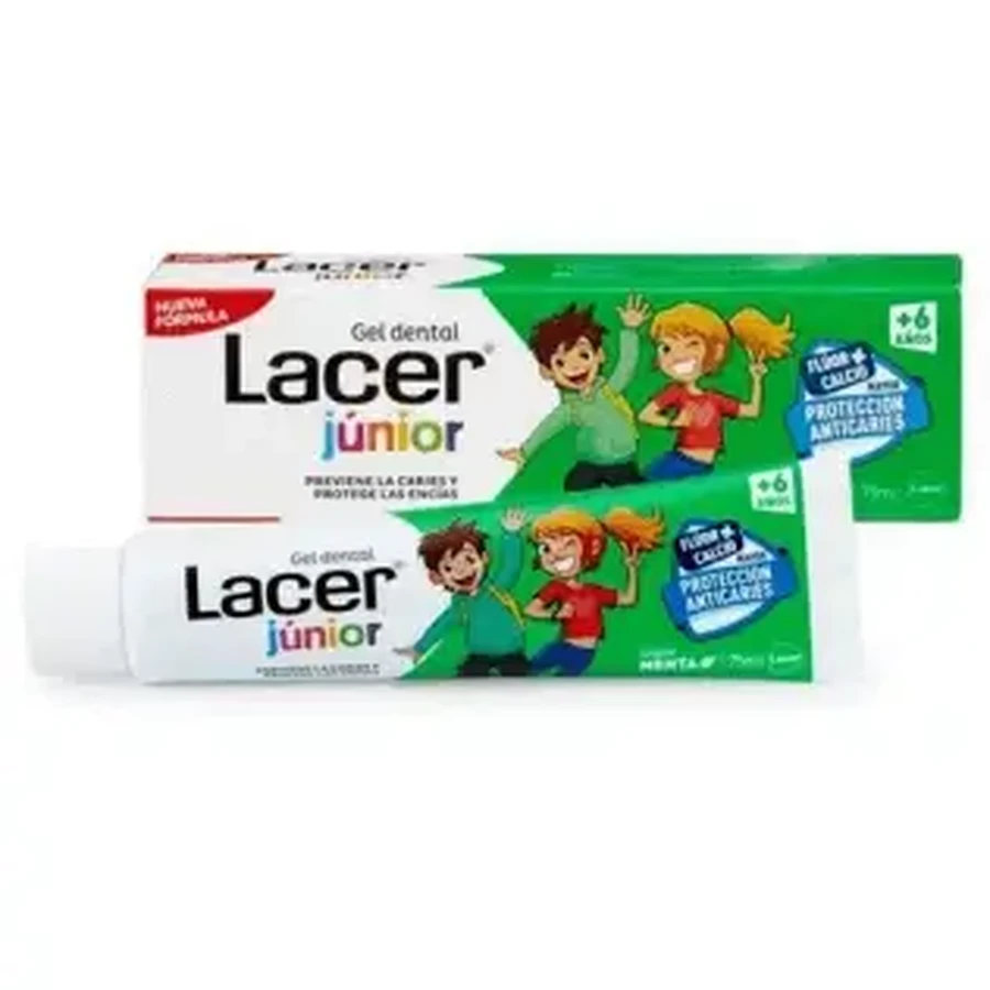 Lacer Junior М'ятна зубна паста 75мл: ціни та характеристики