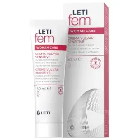 Letifem Sensitive Vulvar Cream 30ml: цены и характеристики