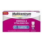 Multicentrum Energia & Vitality 50+, 15 флаконов по 7 мл со вкусом малины: цены и характеристики