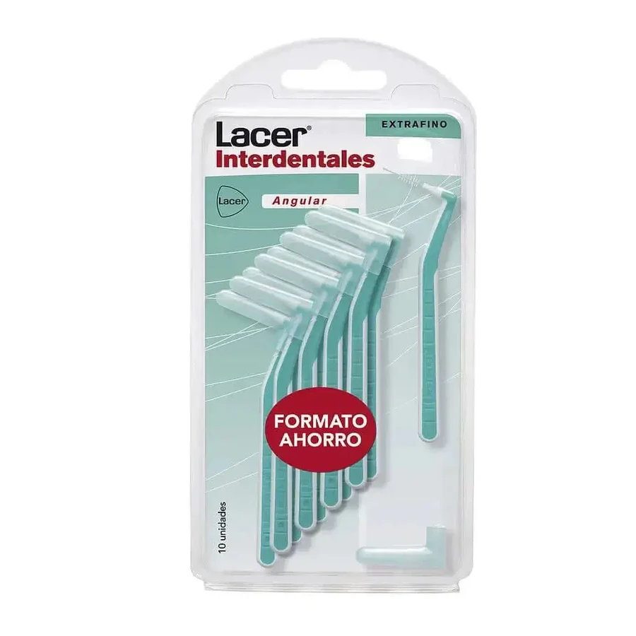 Кутова міжзубна щітка Lacer Extrafine 10 шт.: ціни та характеристики
