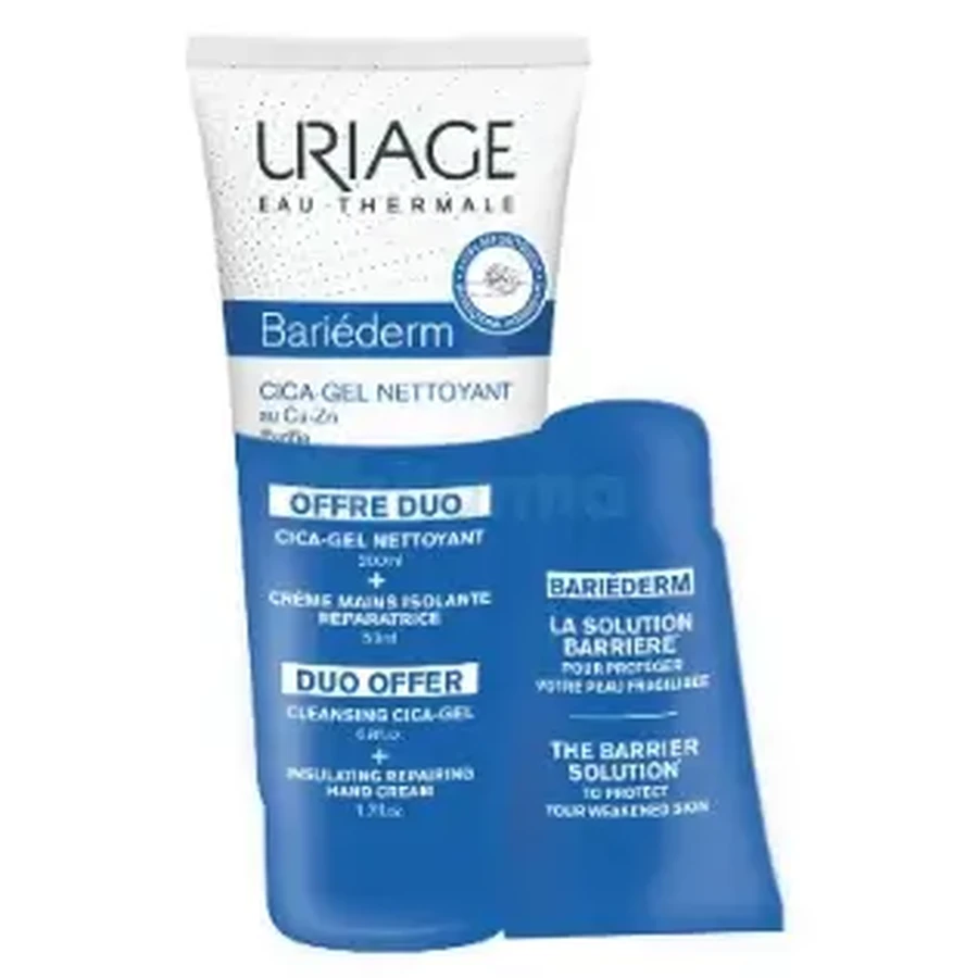 Uriage PACK Bariederm Cica-Gel 200 мл + Руки 50 мл: цены и характеристики