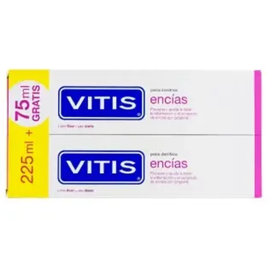 Зубна паста Vitis Gums DUPLO 2 x 150 мл: ціни та характеристики