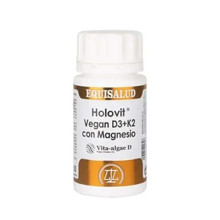 Equisalud Holovit Vegan D3+K2 з магнієм, 50 капсул