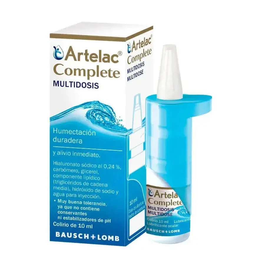 Artelac Complete Multidose Eye Lubricant, 10 мл: цены и характеристики