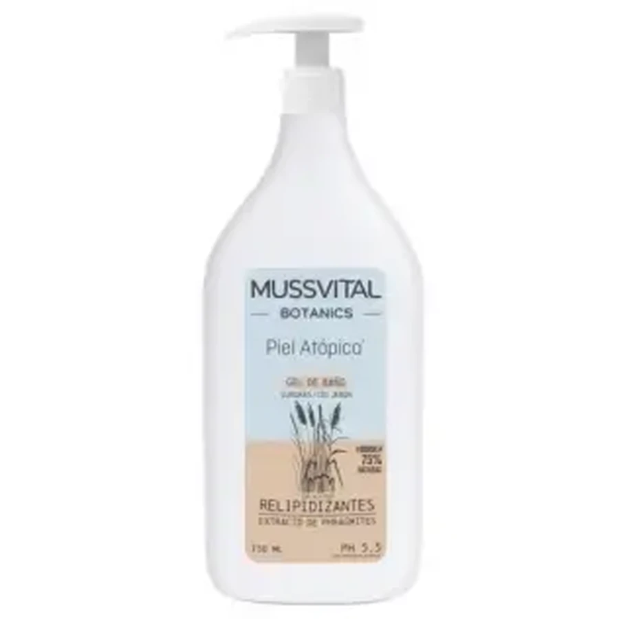 Mussvital Botanics Atopic Skin Гель для ванны 750 мл: цены и характеристики