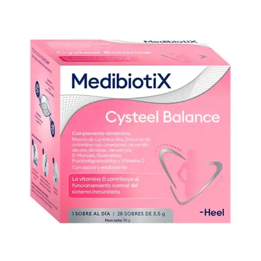 Heel Medibiotix Cysteel Balance 28 пакетиков 3,5 г: цены и характеристики