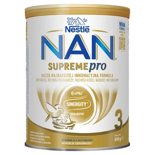 Набор Nestle NAN Supremepro 3 HMO, дополнительное молоко для детей старше 1 года, 2 x 800 г.