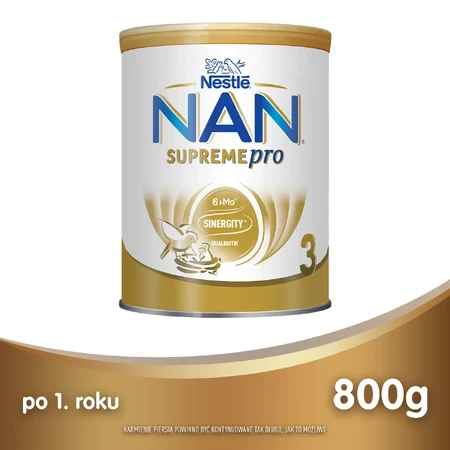 Набор Nestle NAN Supremepro 3 HMO, дополнительное молоко для детей старше 1 года, 2 x 800 г.: цены и характеристики