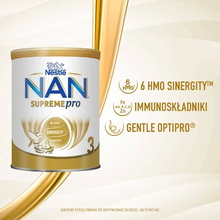 Набор Nestle NAN Supremepro 3 HMO, дополнительное молоко для детей старше 1 года, 2 x 800 г.: цены и характеристики