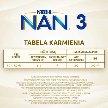 Набор Nestle NAN Supremepro 3 HMO, дополнительное молоко для детей старше 1 года, 2 x 800 г.: цены и характеристики
