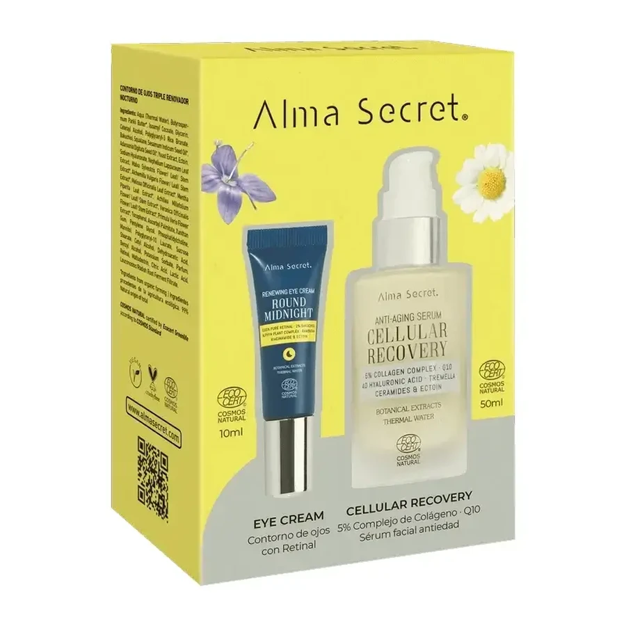 Alma Secret Pack Cellular Recovery 50 Ml + Midnight Retinal Contour 10 Ml: цены и характеристики
