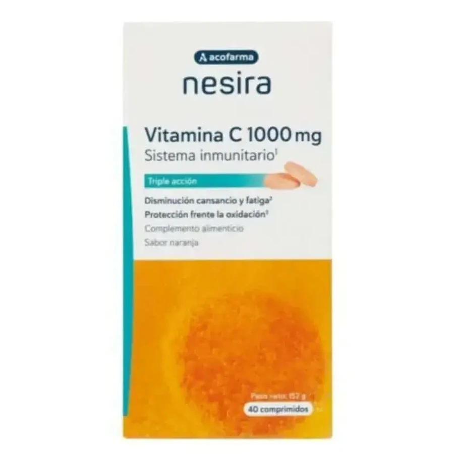 Nesira Витамин C 1000 мг, 40 капсул: цены и характеристики