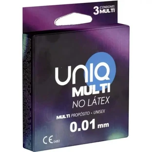 Презервативи Uniq Multi без латексу 3 шт.
