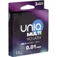 Презервативы Uniq Multi без латекса 3 шт.