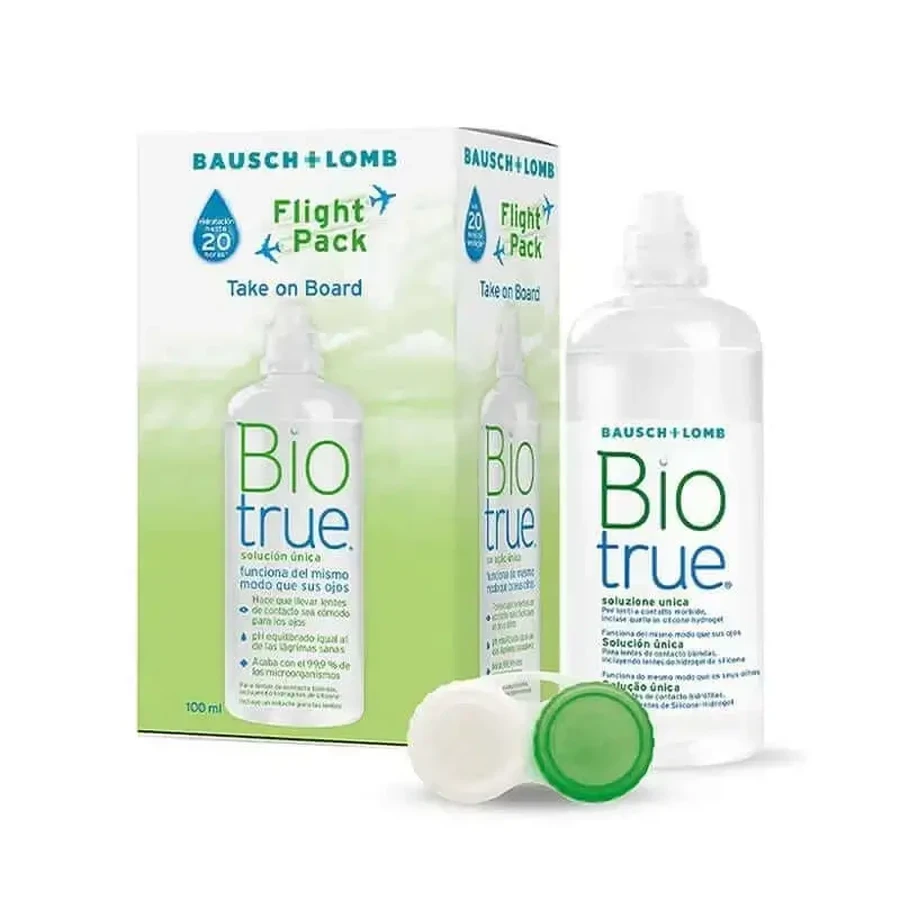 Biotrue Simple Solution Flightpack - 100 мл: цены и характеристики