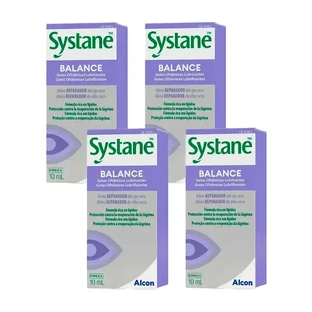 Глазные капли Systane Balance, упаковка 4 X 10 мл