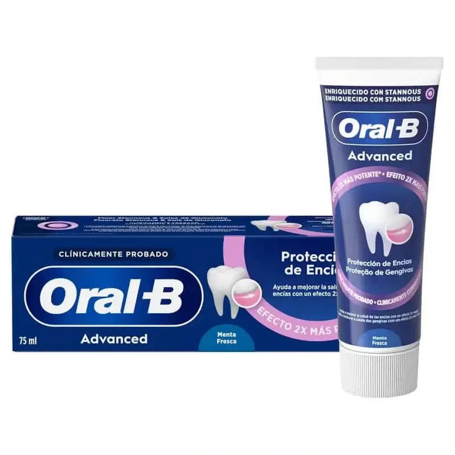 Зубна паста Oral-B Просунутий захист ясен зі свіжою м'ятою, 75 мл: ціни та характеристики