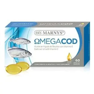 Marnys Cod Liver Oil 60 маленьких крупинок