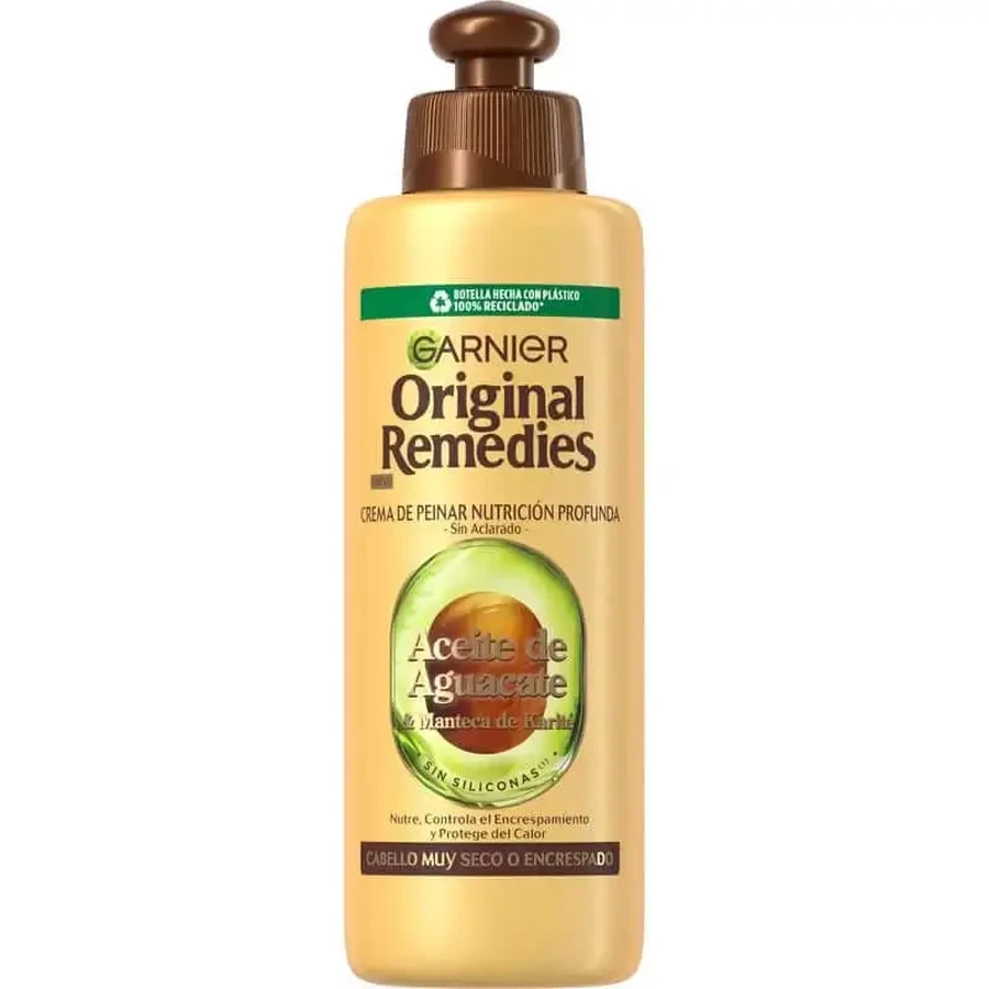 Garnier Original Remedies Крем для кучерявого та неслухняного волосся з олією авокадо та ши 200 мл: ціни та характеристики