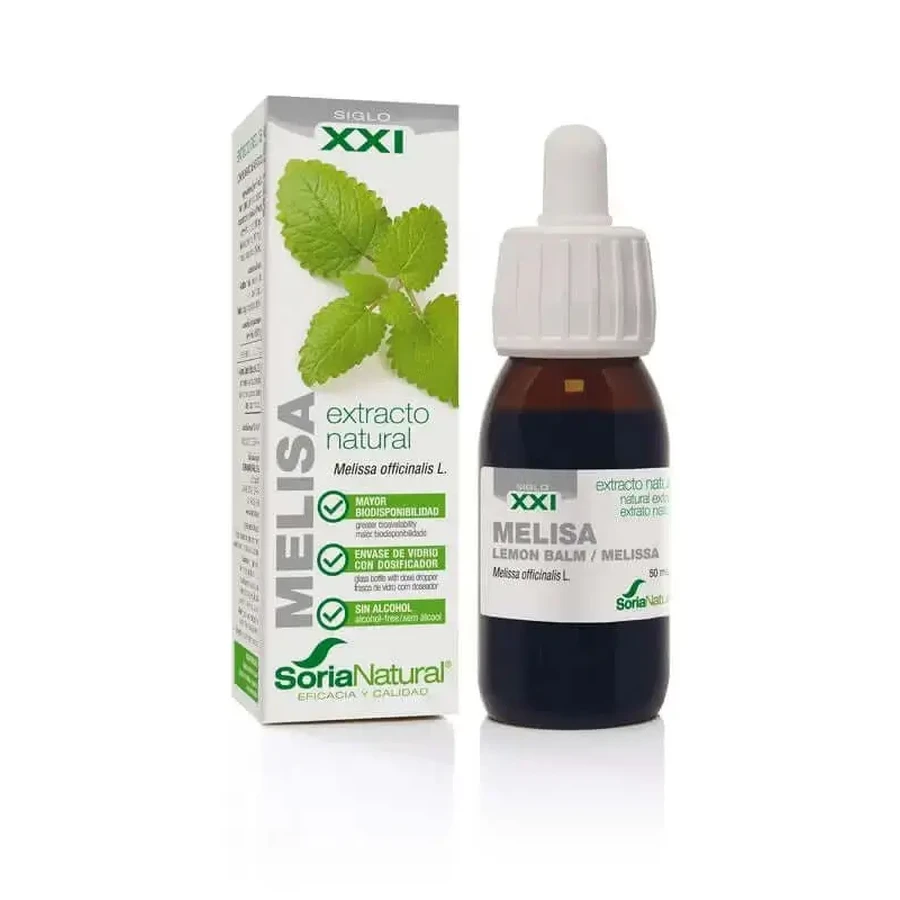 Soria Natural Экстракт лимонного бальзама S. Xxi, 50 мл: цены и характеристики
