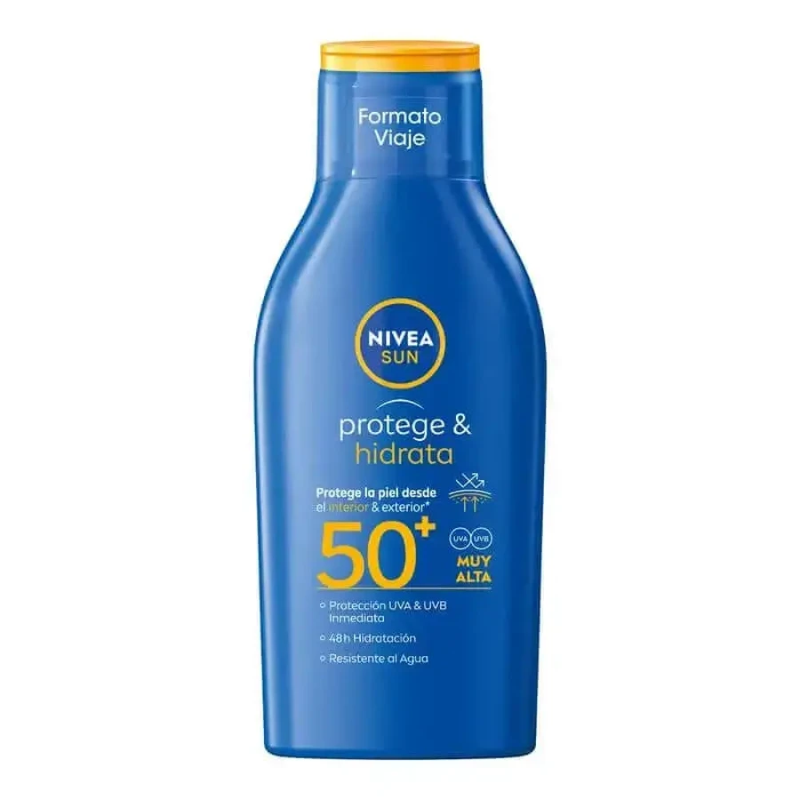 NIVEA Sun SPF50+ Protect & Moisturize Travel Size Sun Lotion 100 мл: цены и характеристики