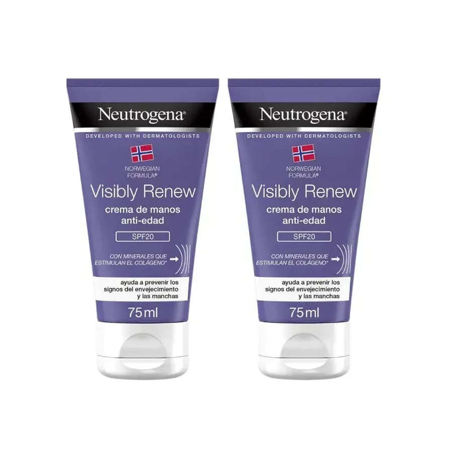 Neutrogena Duplo VisibIy Renew SPF 20 Hands 2X75 мл: ціни та характеристики