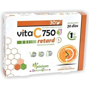 Pinisan Vita C Retard 750Mg. 30 капсул