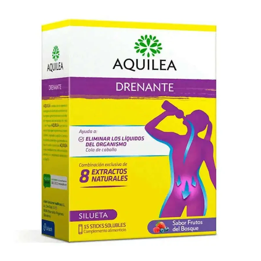 Растворимые палочки Aquilea Drenante 15: цены и характеристики