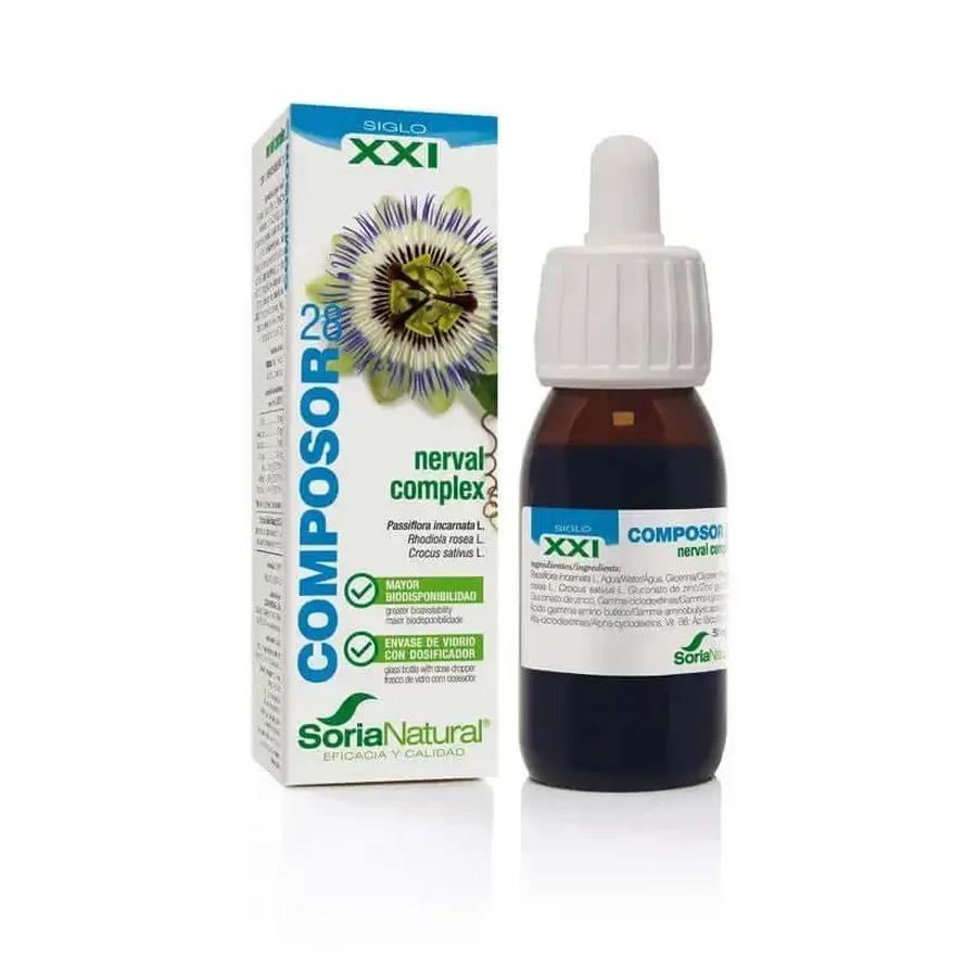 Soria Natural Composor 28 Нервовий комплекс Xxi, 50 мл: ціни та характеристики